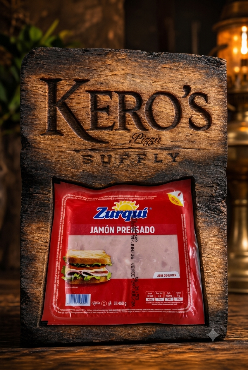 Jamón Prensado Zurquí (460 g) - Imagen Vertical